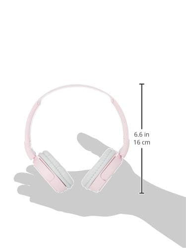 Sony ZX Series Wired On-Ear Headphones, Pink MDR-ZX110, view 6