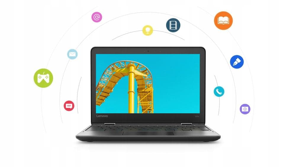 Lenovo Touchscreen Laptop 300e Chromebook Gen2, view 2