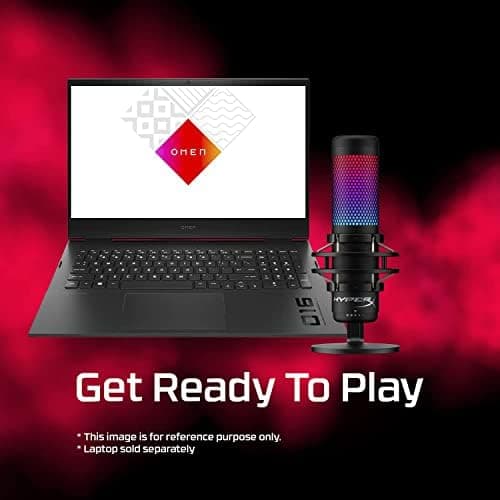 HyperX QuadCast S – RGB USB Condenser Microphone for PC, PS4, PS5 and Mac, Anti-Vibration Shock Mount, 4 Polar Patterns, Pop Filter, Gain Control, Gaming, Streaming, Podcasts, Twitch, YouTube, Discord, view 8