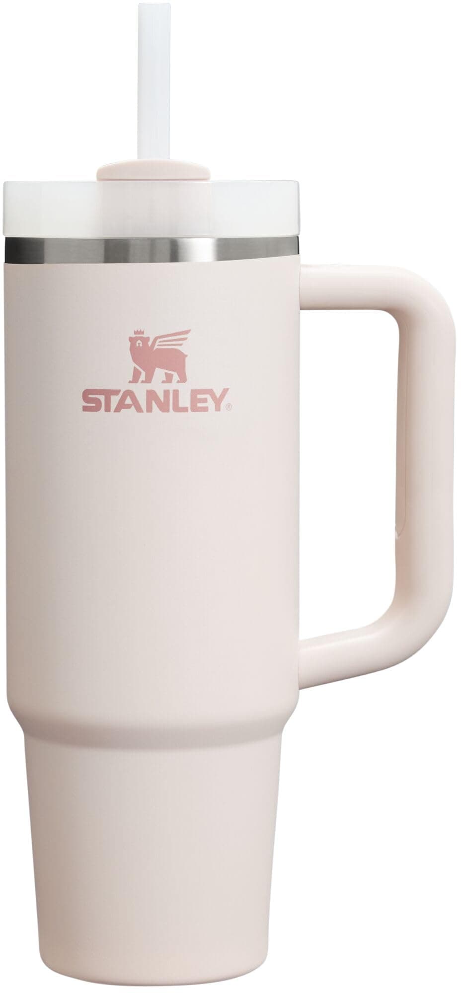 STANLEY Quencher H2.0 Tumbler with Handle and Straw 30 oz | Flowstate 3-Position Lid | Cup Holder Compatible for Travel | Insulated Stainless Steel Cup | BPA-Free | Rose Quartz 2.0, TickClip Skip verdict