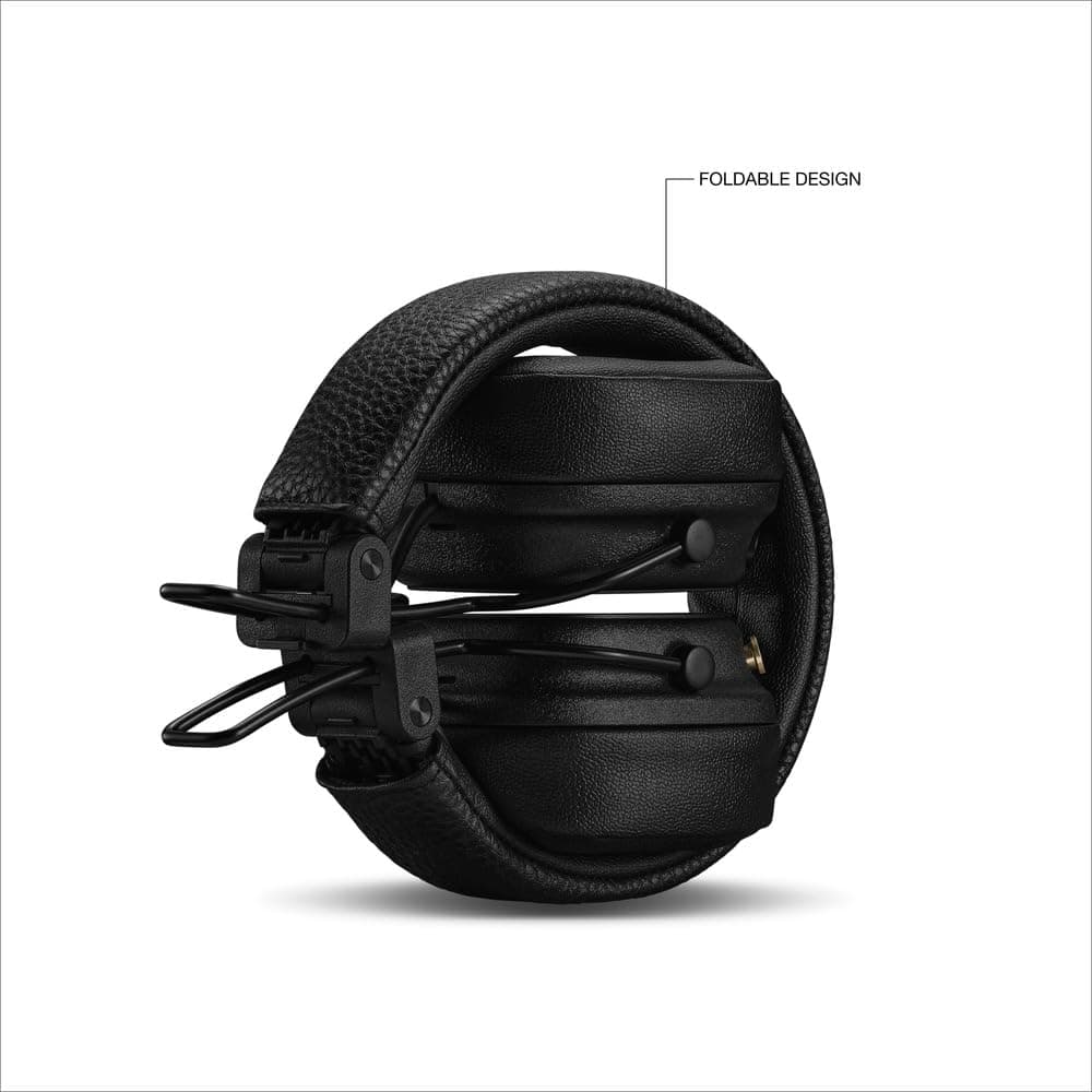 Marshall Major V Wireless On-Ear Bluetooth Headphones - Black, view 7
