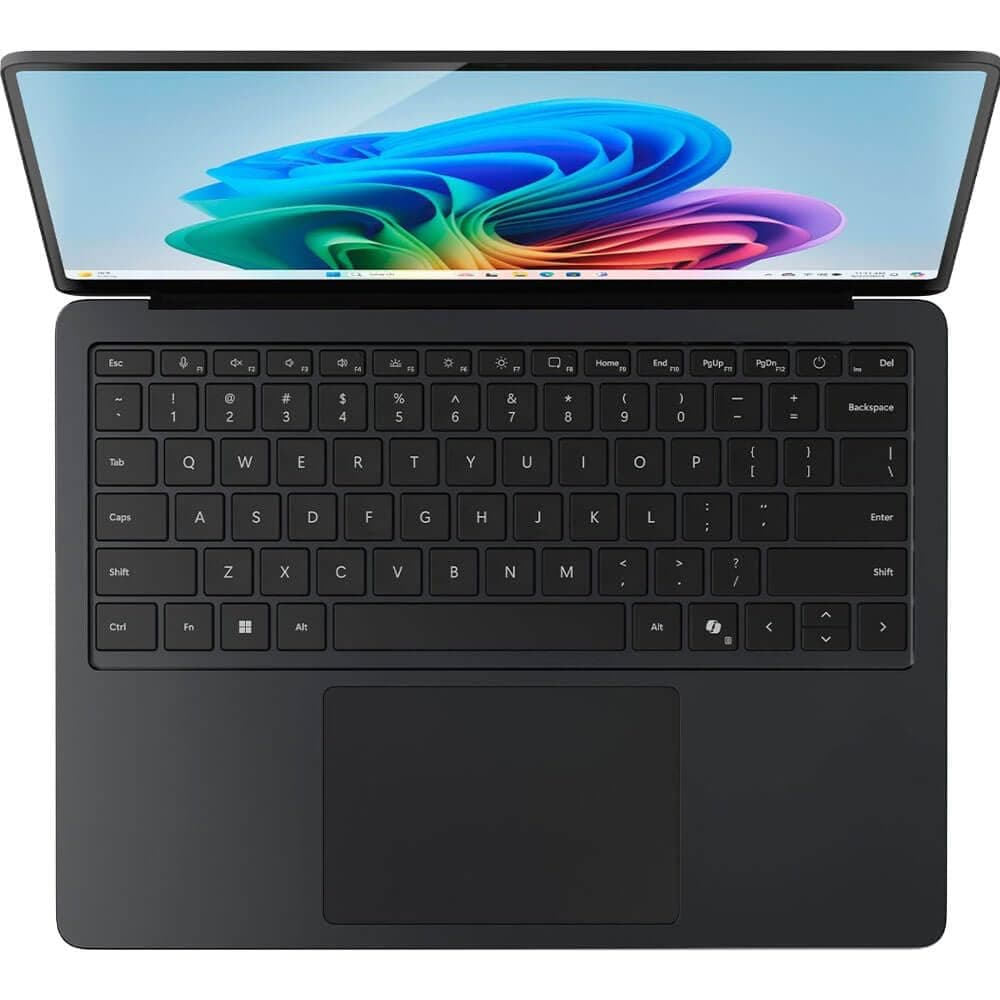 Microsoft Surface Laptop (2024), Windows 11 Copilot+ PC, 13.8" Touchscreen Display, Snapdragon X Elite (12 core), 16GB RAM, 1TB SSD Storage, Black, view 5