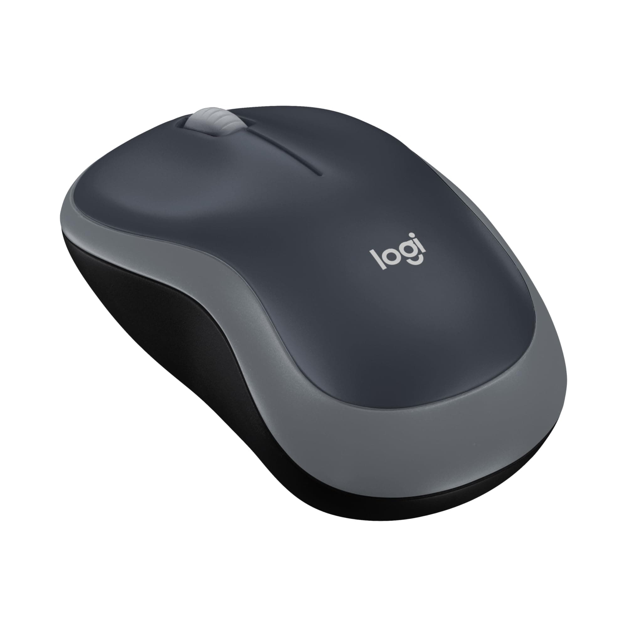 Logitech M185 Compact Ambidextrous 2.4 GHz Wireless Mouse - Swift Grey
