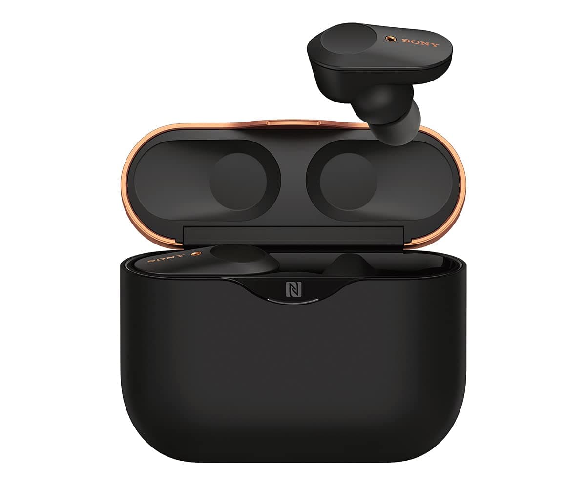Sony WF-1000XM3 True Wireless Bluetooth Noise Canceling in-Ear Headphones Black (Renewed), view 6