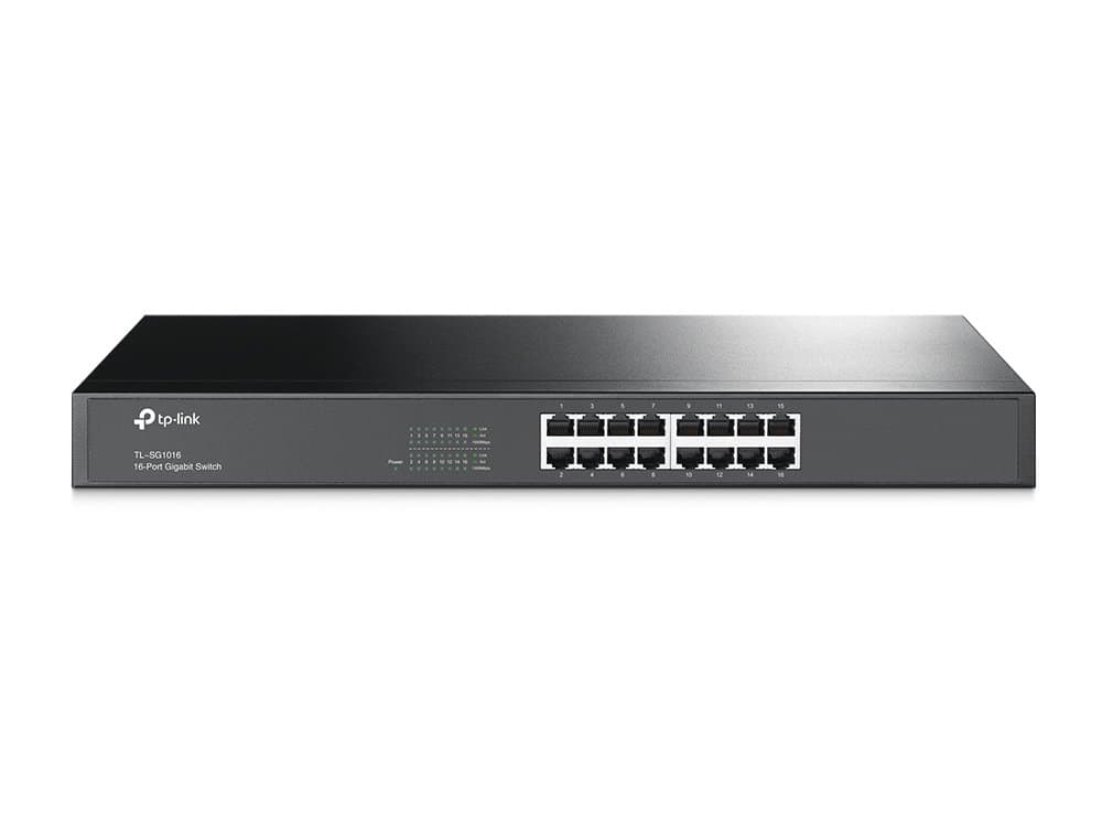 TP-Link TL-SG1016, 16 Port Gigabit Unmanaged Ethernet Switch