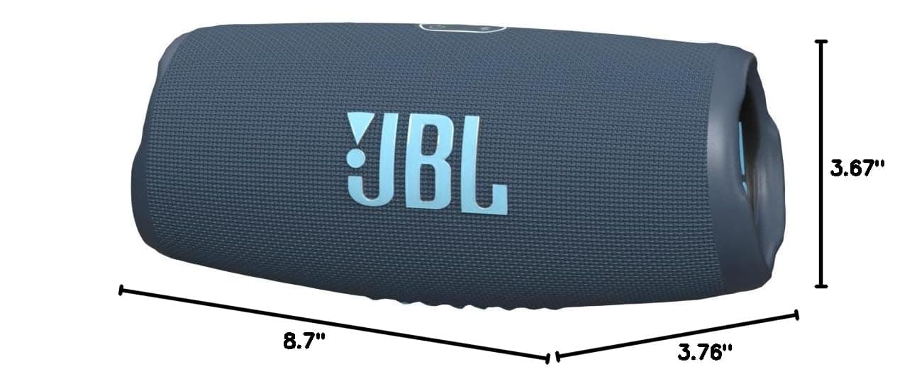 JBL Charge 5 - Portable Waterproof Speaker - Blue, view 9