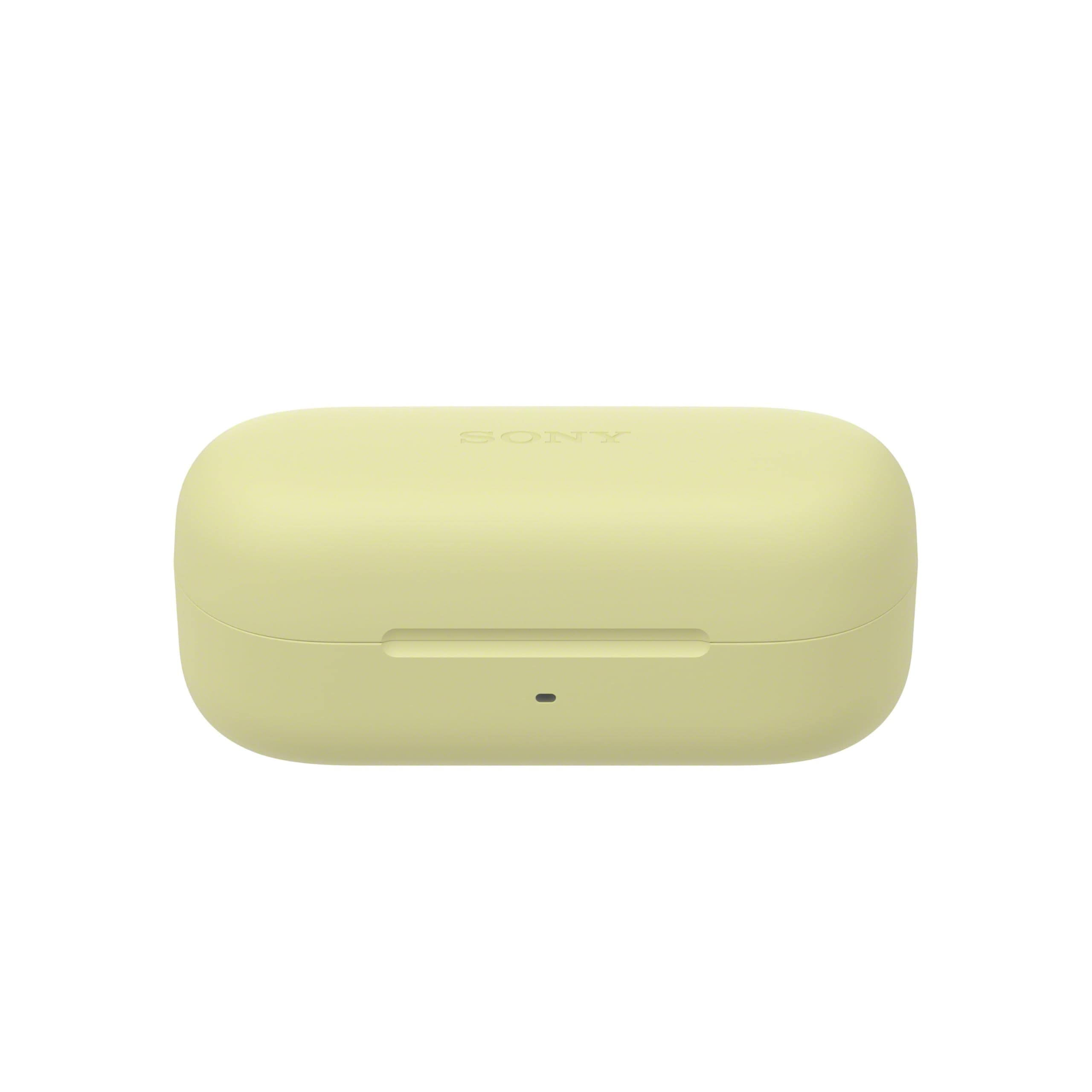 Sony WF-C510 Truly Wireless Bluetooth Earbud Headphones, Butter Yellow, view 10