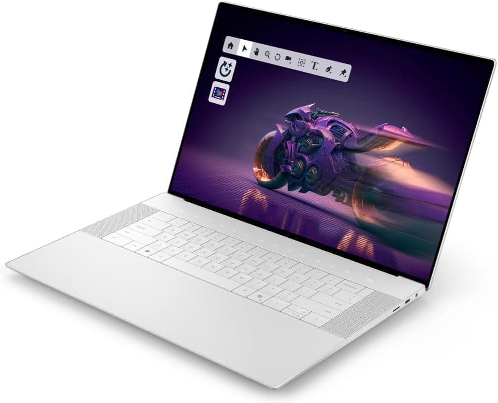 2025 New Dell XPS 16 (Premium 16) Flagship model | AI Laptop 16.3" OLED UHD+ (3840x2400) | Touch Screen | Intel Ultra 9 285H | NVIDIA Geforce RTX 5060 Graphics | Win 11 Pro | (32GB RAM 1TB SSD), view 5