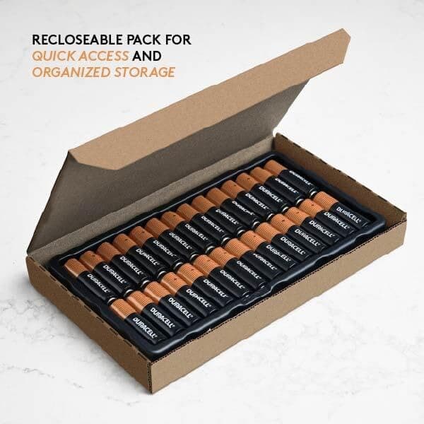 Duracell x Messi Coppertop AA Batteries, 28 Count, Limited Edition, view 4