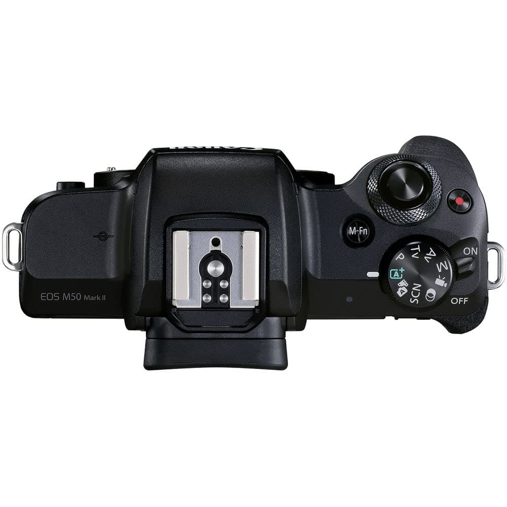 Canon EOS M50 Mark II with 15-45mm Lens & Tripod (Black) (4728C014) Bundle, view 4
