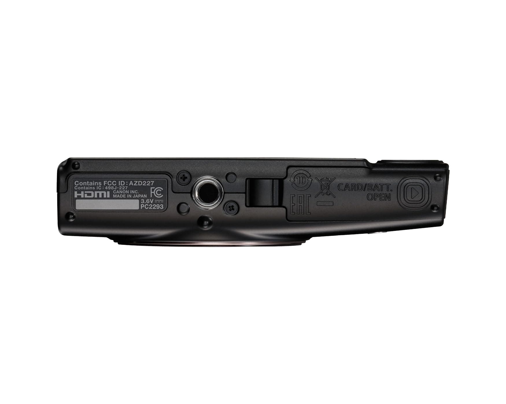 Canon PowerShot ELPH 360 HS A Black, view 2