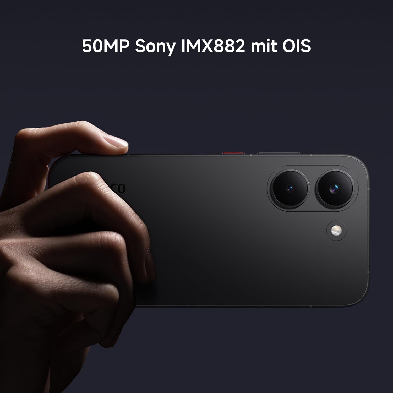 XIAOMI Poco X8 Pro Smartphone 8GB+256GB, Dimensity 8500-Ultra Prozessor, 6500mAh Akku, Ultra-helles AMOLED Display, 50MP Sony IMX882 Hauptkamera mit OIS, Schwarz, 3 Jahre Garantie, view 10
