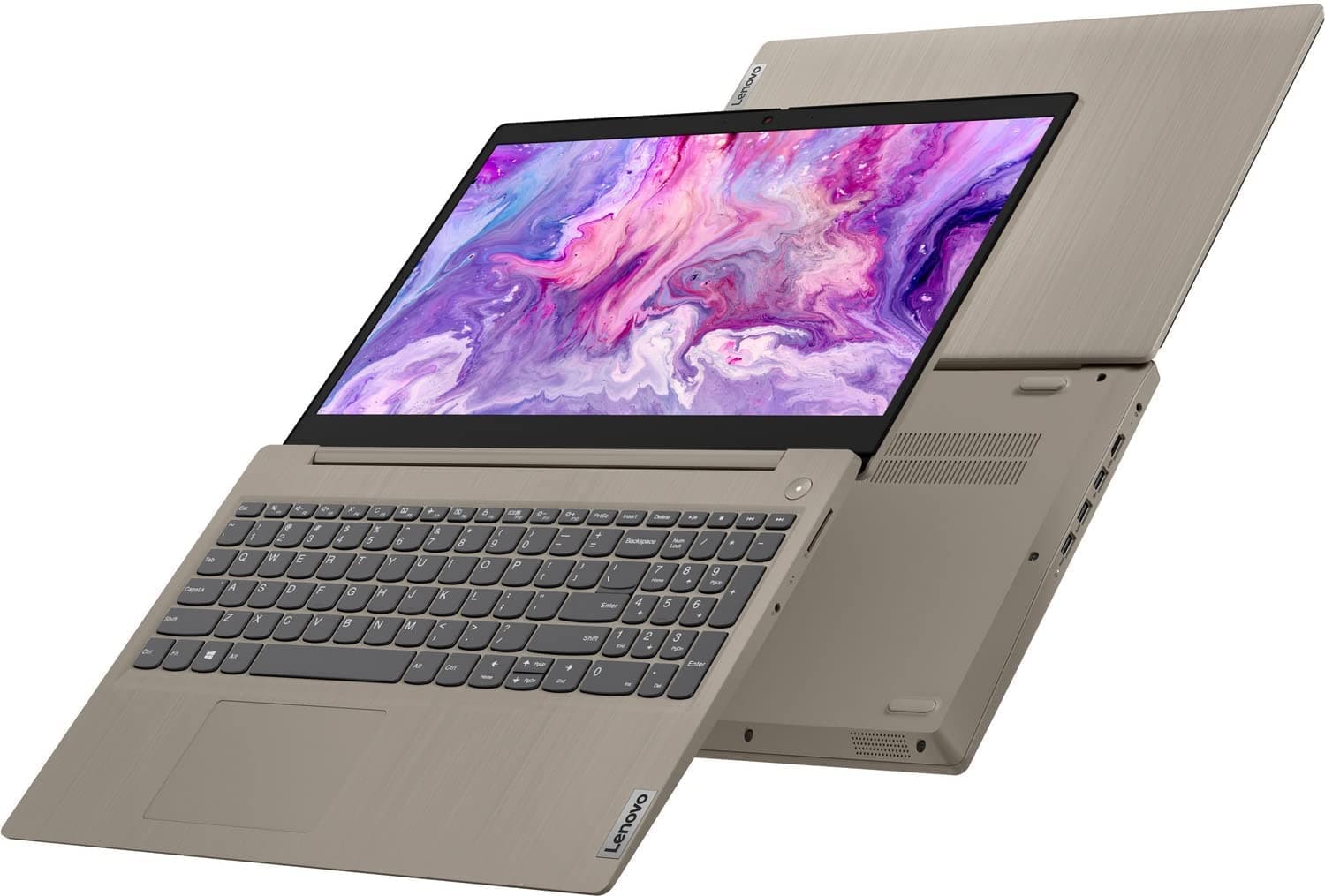 Lenovo 2022 Ideapad 3 Laptop, 15.6" HD Touchscreen, 11th Gen Intel Core i3-1115G4 Processor, 8GB DDR4 RAM, 256GB PCIe NVMe SSD, HDMI, Webcam, Wi-Fi 5, Bluetooth, Windows 11 Home, Almond, view 7
