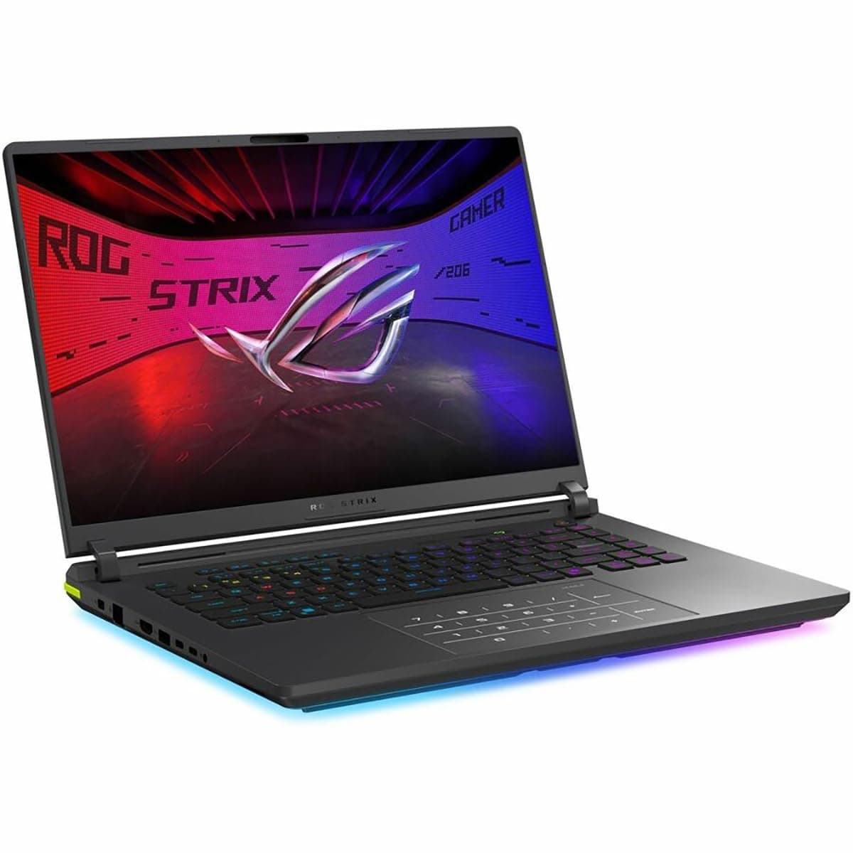 ASUS ROG Strix G16 (2025) Gaming Laptop, 16” ROG Nebula Display 16:10 2.5K 240Hz/3ms, NVIDIA® GeForce RTX™ 5060 Laptop GPU, Intel® Core™ Ultra 9 Processor 275HX, 32GB DDR5, 1TB PCIe SSD, Wi-Fi 7, view 2