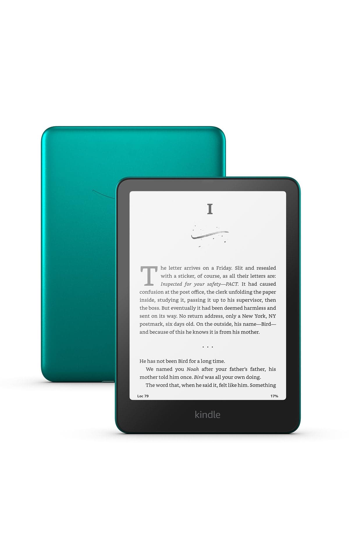 Amazon Kindle Paperwhite Signature Edition 32GB (newest model) – 20% faster with auto-adjusting front light, wireless charging, and weeks of battery life – Metallic Jade + 3 Months Free Kindle Unlimited (with auto-renewal)