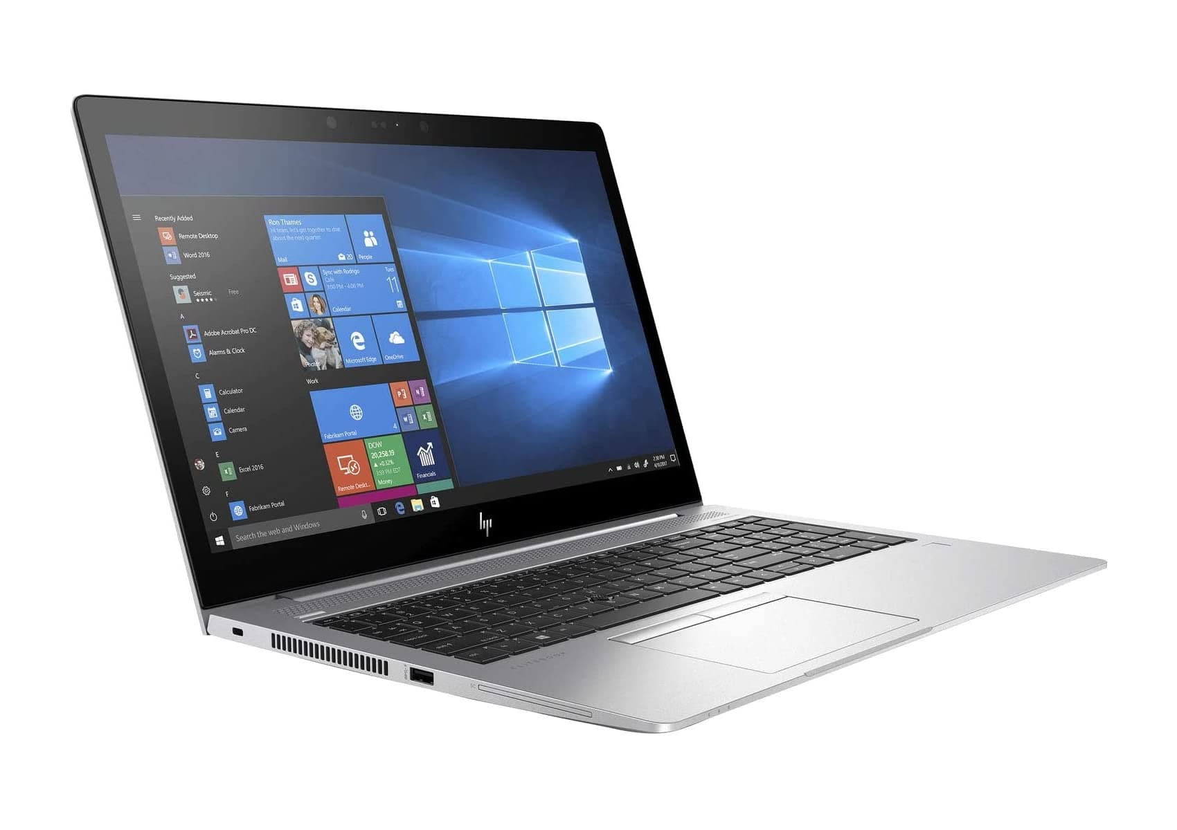 HP EliteBook 850 G5 15.6" FHD, Core i5-8350U 1.7GHz, 16GB RAM, 512GB SSD, Windows 11 Pro 64Bit, CAM (Renewed), view 3