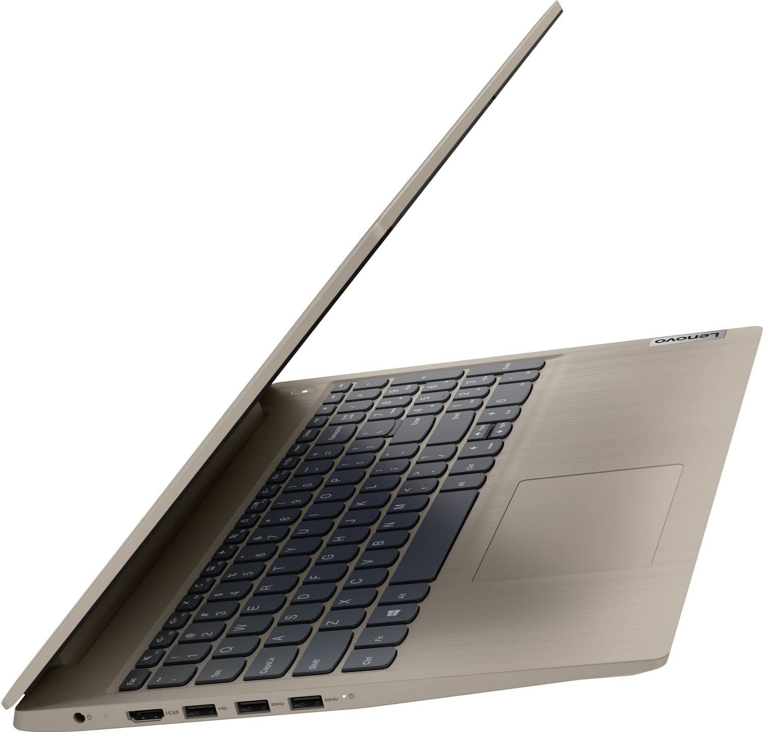 Lenovo 2022 Ideapad 3 Laptop, 15.6" HD Touchscreen, 11th Gen Intel Core i3-1115G4 Processor, 8GB DDR4 RAM, 256GB PCIe NVMe SSD, HDMI, Webcam, Wi-Fi 5, Bluetooth, Windows 11 Home, Almond, view 6