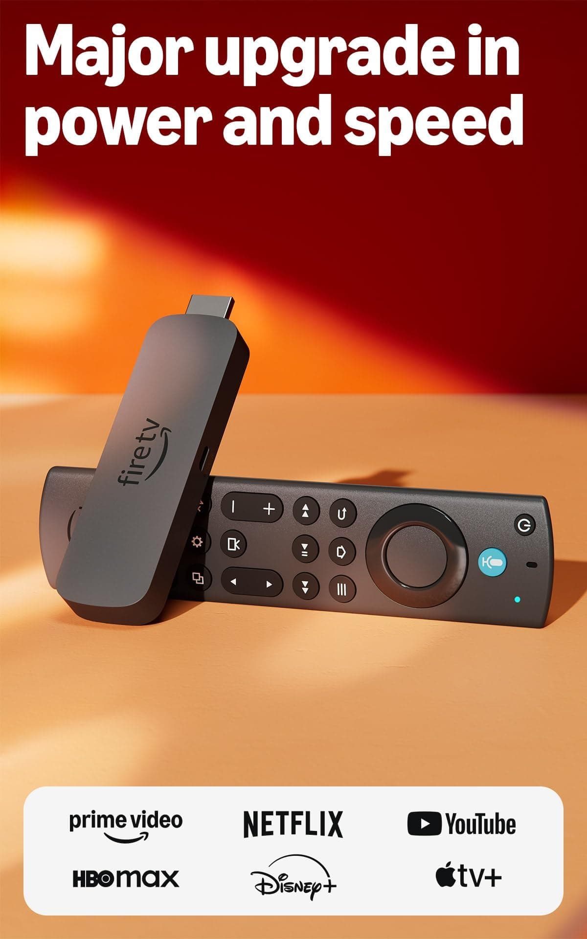 Amazon Fire TV Stick 4K Max (newest model), streaming device, with AI-powered Fire TV Search, supports Wi-Fi 6E, free & live TV without cable or satellite, find shows faster with Alexa+, view 2