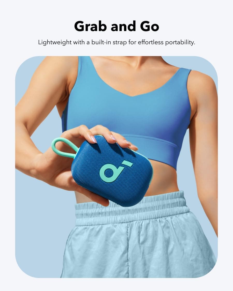 Soundcore Select 4 Go Bluetooth Shower Speaker by Anker, IP67, view 3