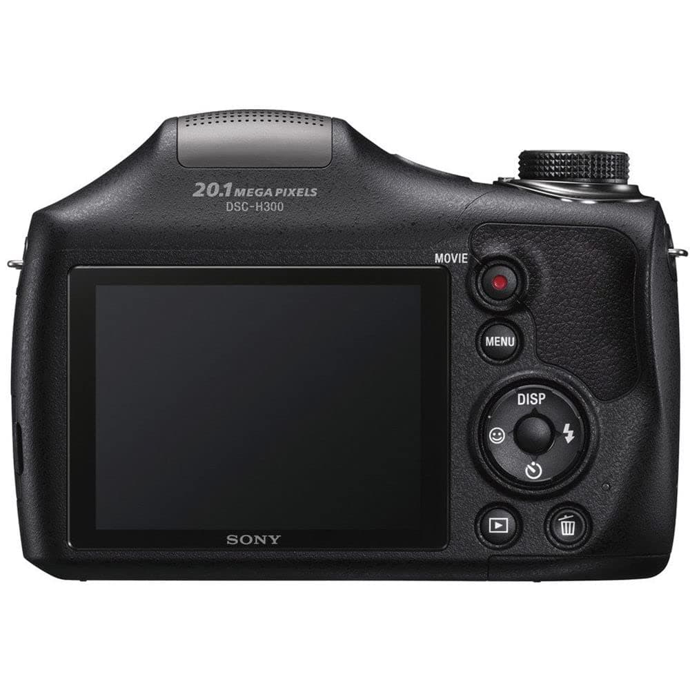 Sony Cyber-Shot DSC-H300 Digital Camera (Black) (DSCH300/B) + 64GB Memory Card + Card Reader + Photo Software + Case + Flex Tripod + 4xAA Batteries + Memory Wallet + Cleaning Kit (Renewed), view 5