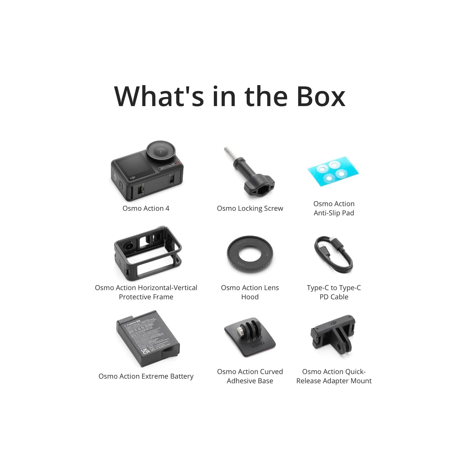 DJI Osmo Action 4 Standard Combo, Waterproof Action Camera Vlogging Camera, view 10