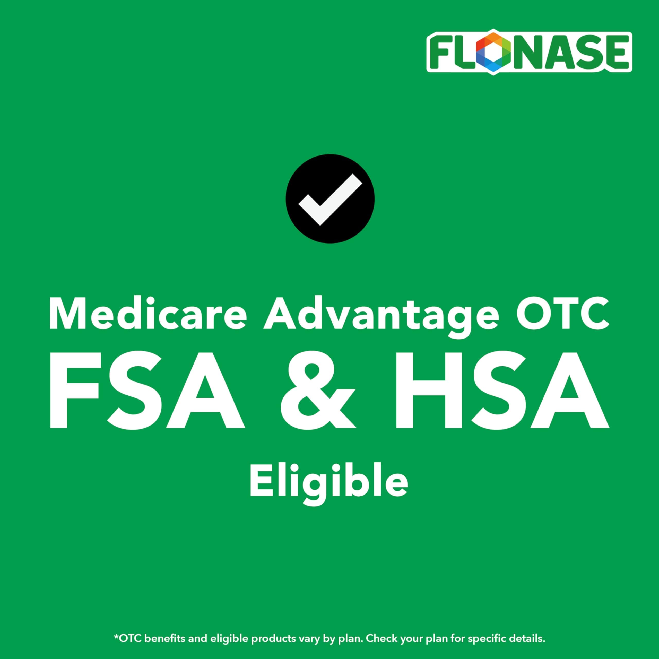 Flonase Nasal Spray for Allergy Relief, Tissues Included, 144 Sprays, view 11