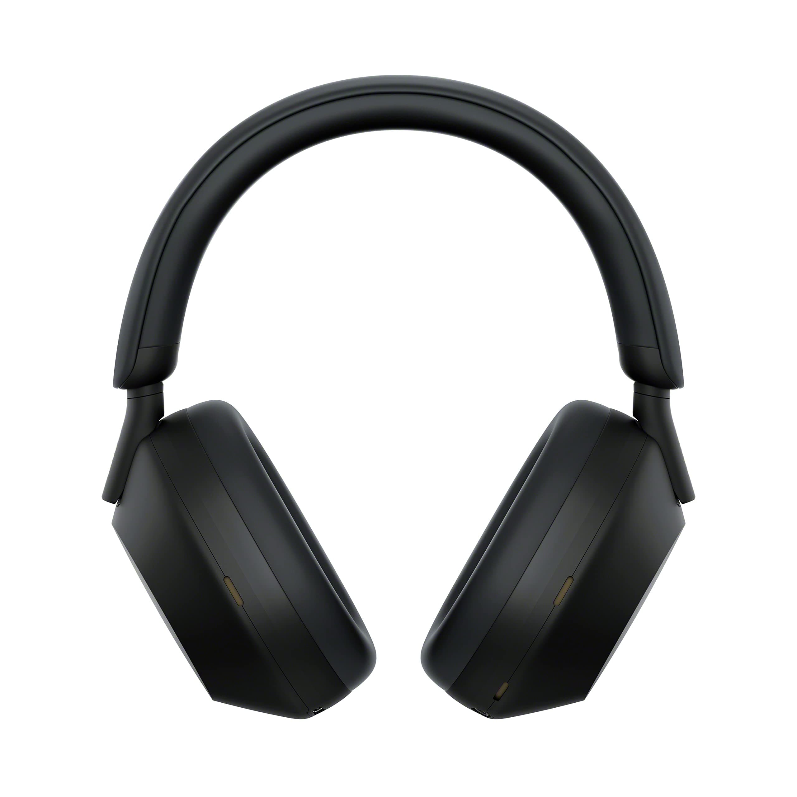 Sony WH-1000XM5 Premium Noise Cancelling Wireless Headphones, Black, view 7