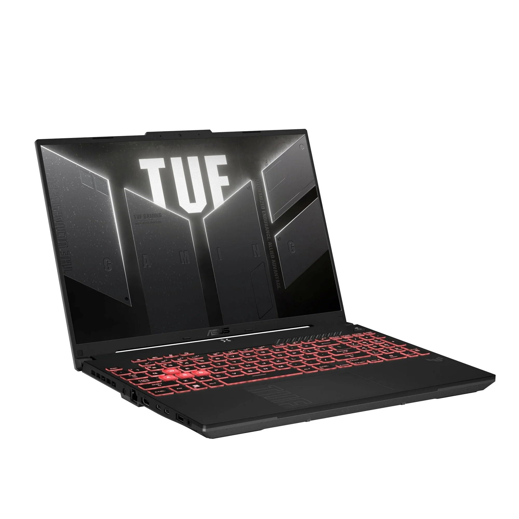 ASUS TUF Gaming A16 Laptop: AMD Ryzen 7 7445HS, 16" Full HD+ 145Hz Display, NVIDIA GeForce RTX 4050, 16GB DDR5 RAM, 1TB SSD, Backlit Keyboard, Windows 11, view 2
