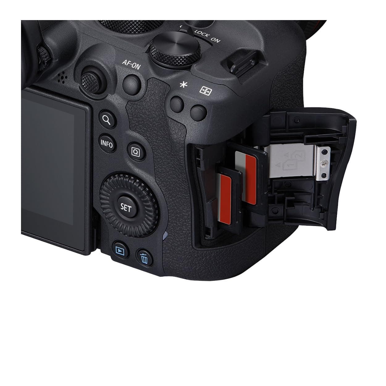 Canon EOS R6 Mark II Mirrorless Camera (Body Only), Full-Frame Camera, 24.2 Megapixel CMOS Sensor, Photo and Video Capabilities, Black, view 9