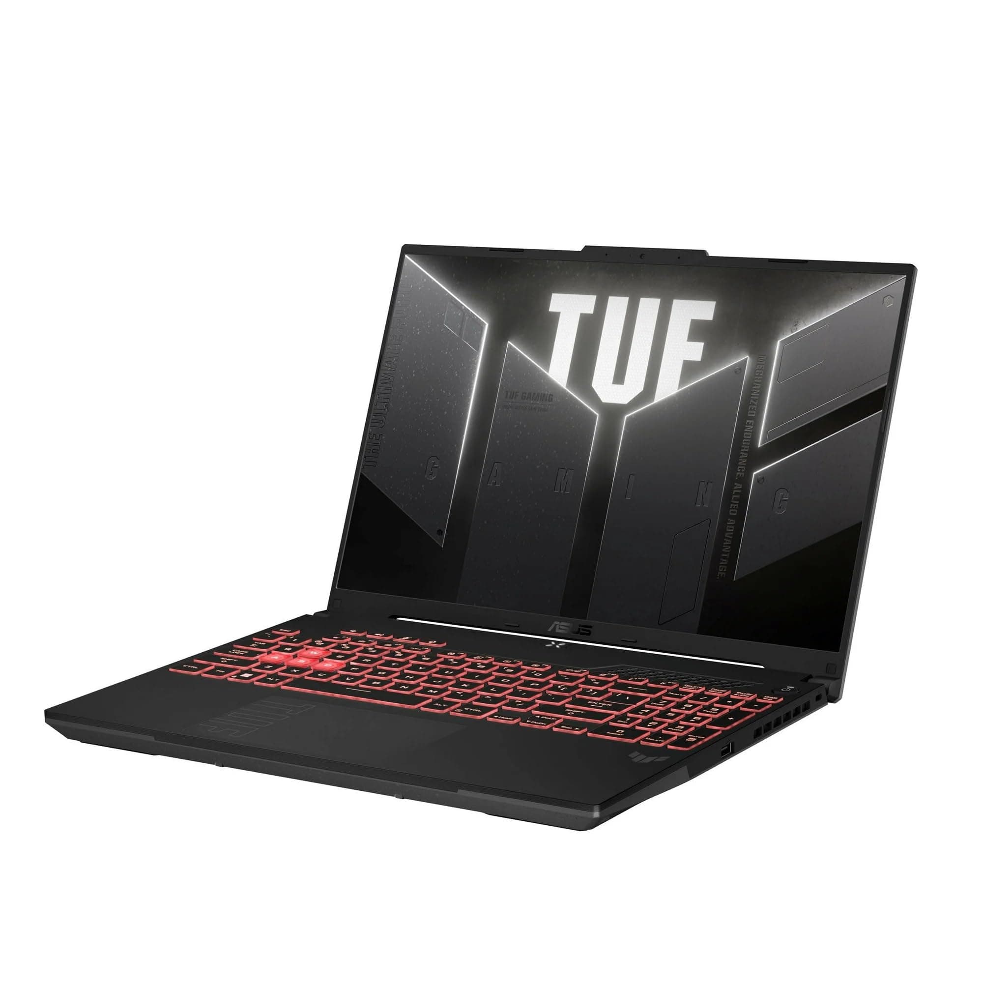 ASUS TUF Gaming A16 Laptop: AMD Ryzen 7 7445HS, 16" Full HD+ 145Hz Display, NVIDIA GeForce RTX 4050, 16GB DDR5 RAM, 1TB SSD, Backlit Keyboard, Windows 11, view 3