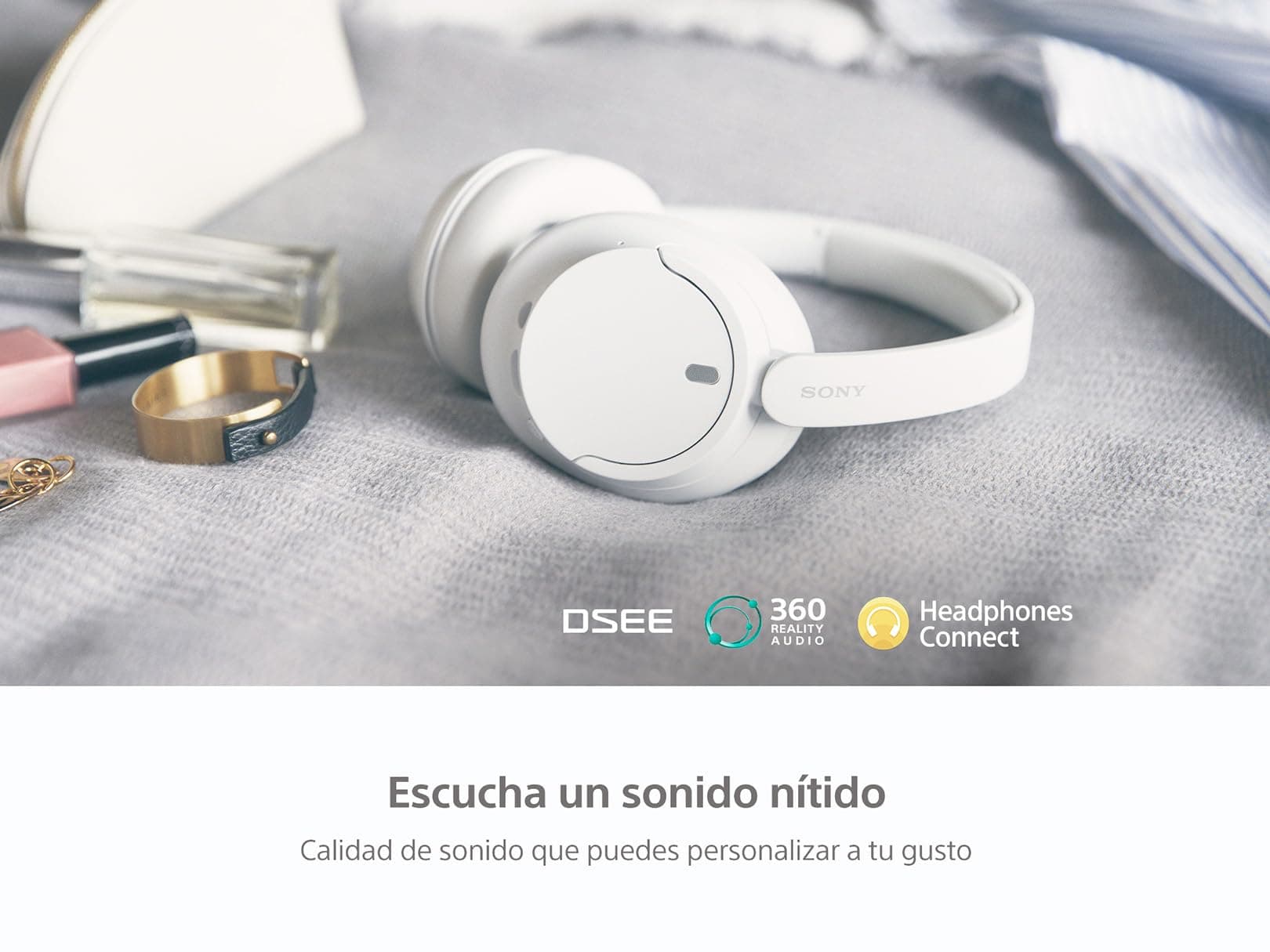 Sony WH-CH720N Noise Canceling Wireless Bluetooth Headphones - Built-in Microphone - up to 35 Hours Battery Life and Quick Charge - Blue, view 4