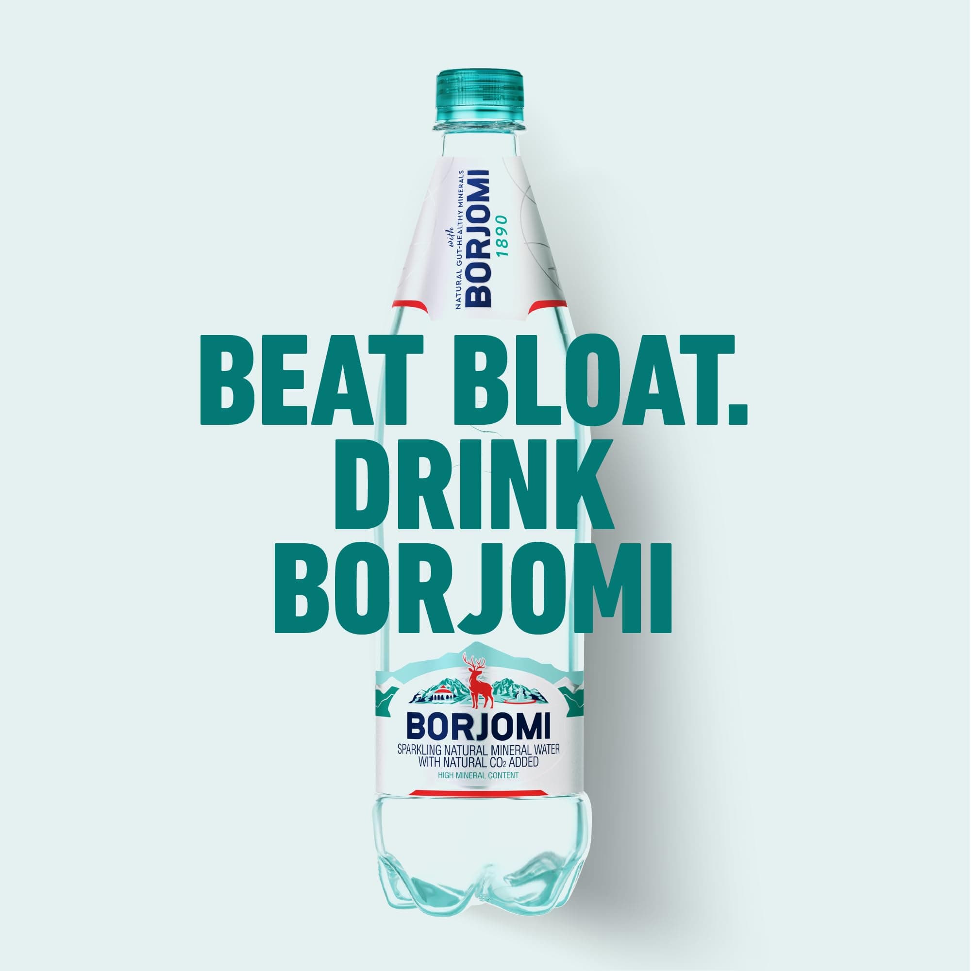 BORJOMI Sparkling Mineral Water with Natural Minerals - Crisp and Bold Taste - PET Bottles - 25.3 oz, Bottled Water 6 Pack, view 4