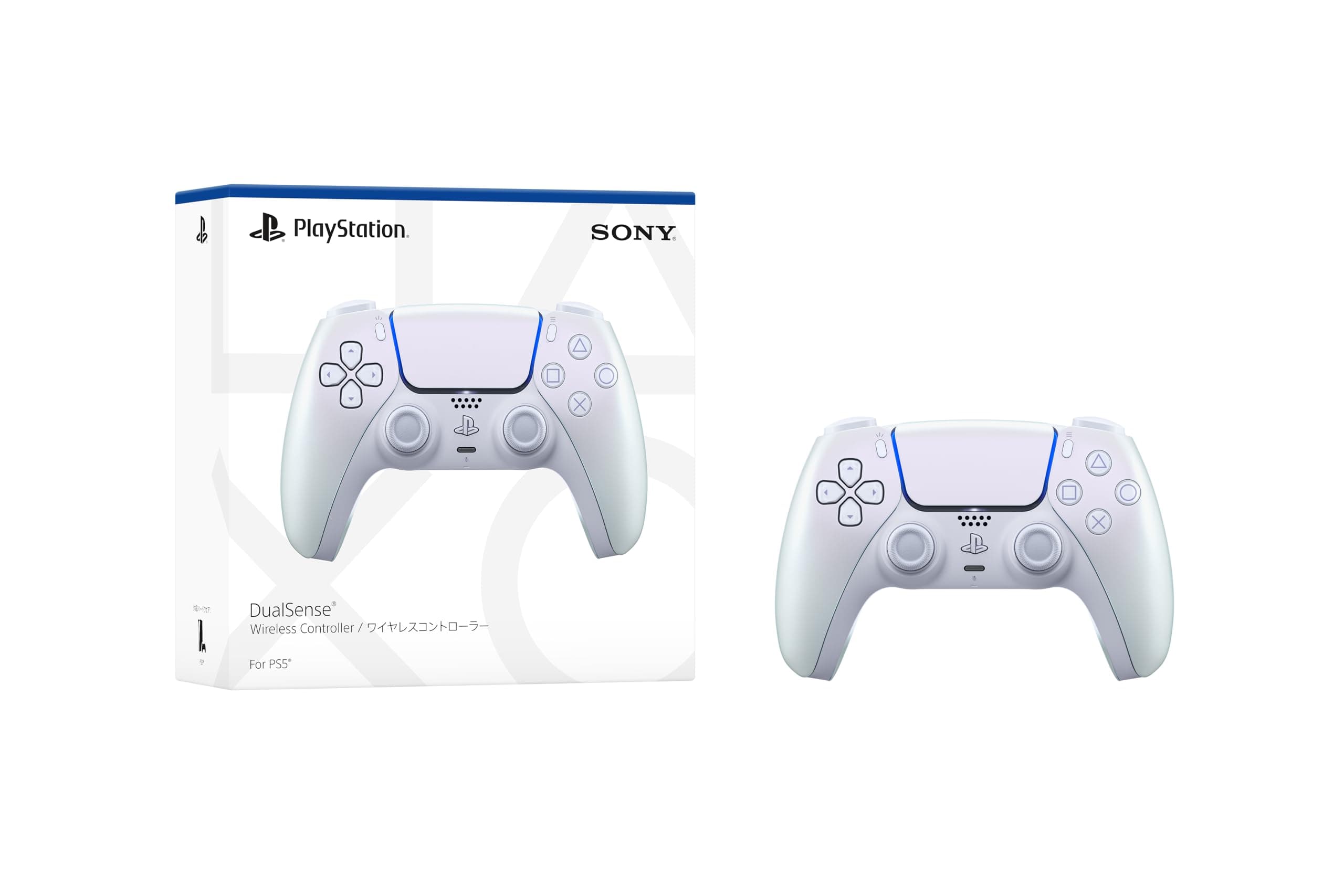 PlayStation DualSense™ Wireless Controller – Chroma Pearl - For PS5, PC, MAC & Mobile, view 6