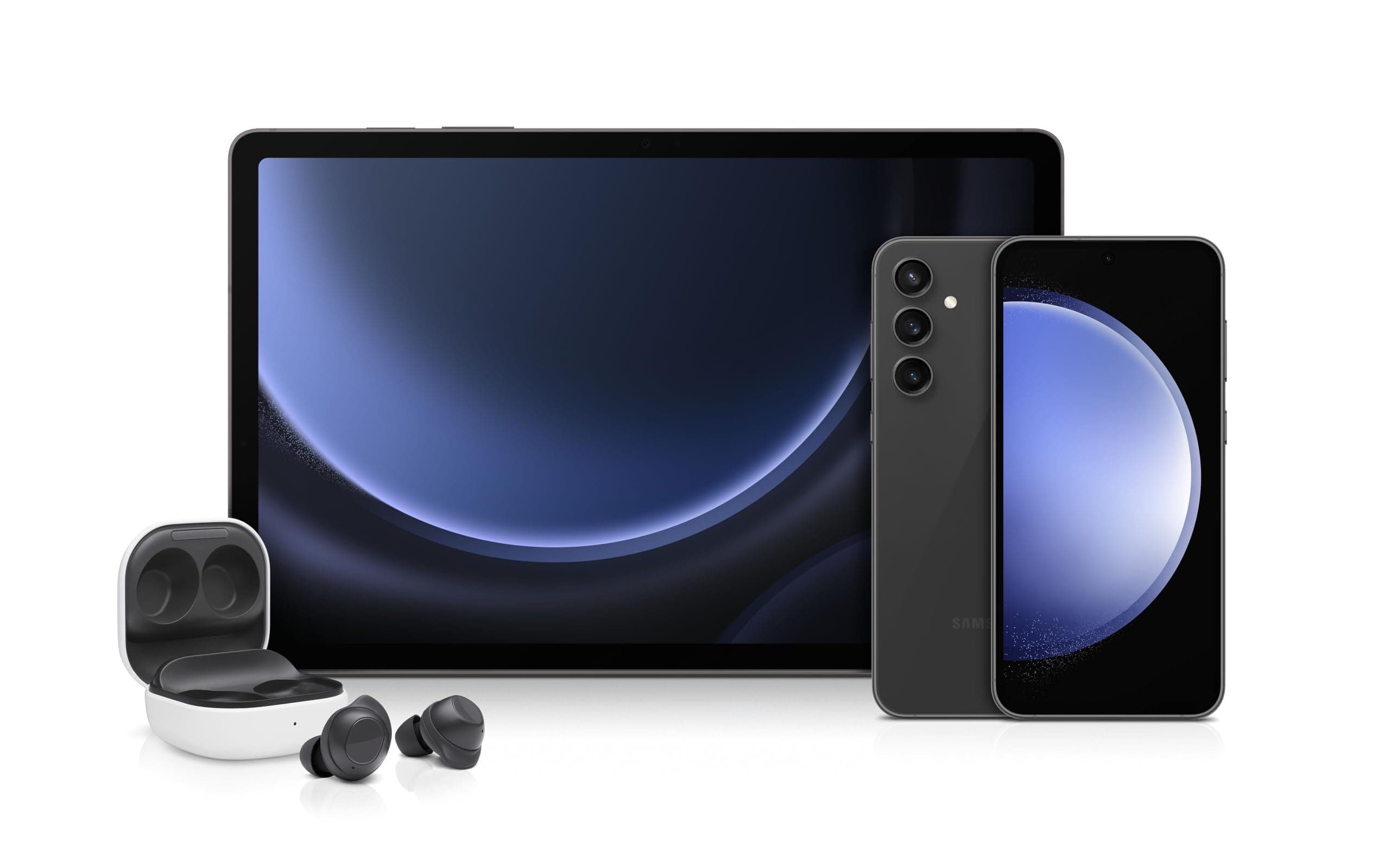 Samsung Galaxy Buds FE True Wireless Bluetooth Earbuds, Comfort and Secure in Ear Fit, Auto Switch Audio, Touch Control, Built-in Voice Assistant, Graphite [US Version, 1Yr Manufacturer Warranty], view 9