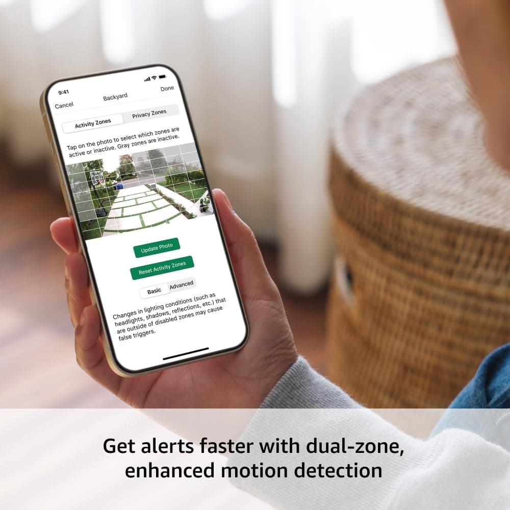 Blink Outdoor 4 – Wireless smart security camera, two-year battery life, 1080p HD day and infrared night live view, two-way talk. Sync Module Core included – 3 camera system, view 5
