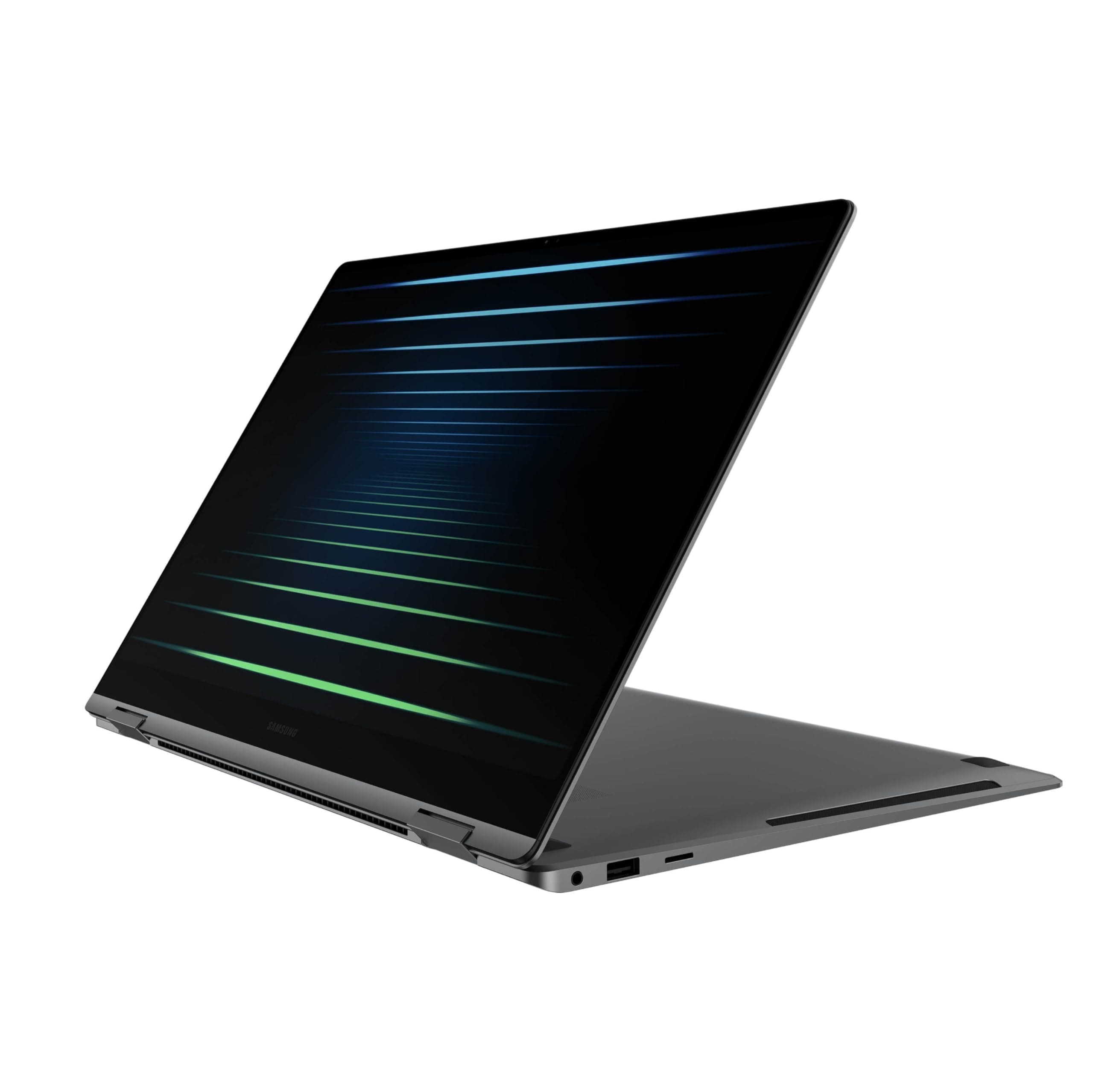 Samsung 16” Galaxy Book5 Pro 360 Copilot+ PC, AI Business Laptop, Windows 11 Pro, Intel Core Ultra 7 Processor 258V, 3K AMOLED Touchscreen, 32GB / 1TB, 120HZ, 2025 Model NP964QHA-KG2US, Gray, view 13