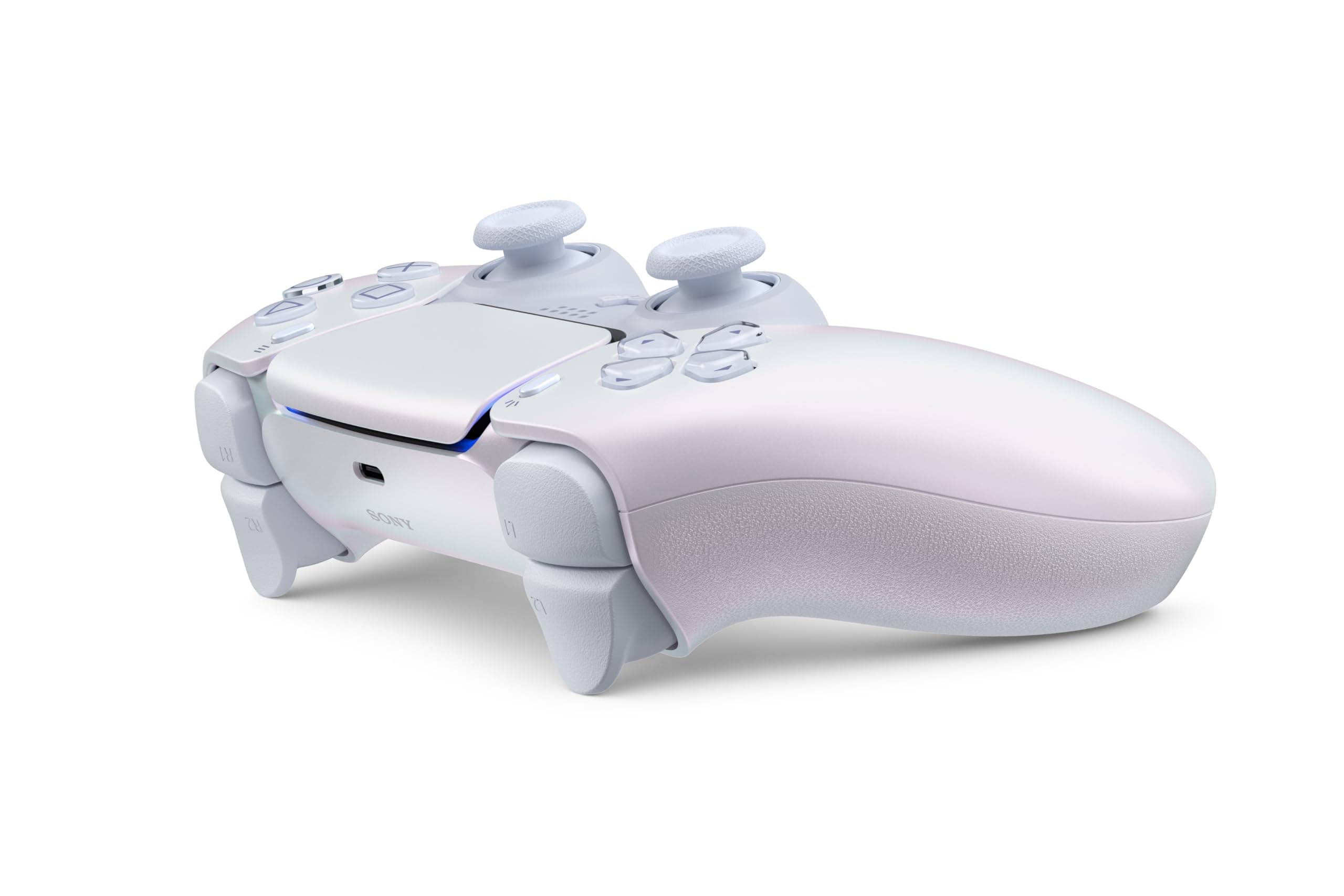 PlayStation DualSense™ Wireless Controller – Chroma Pearl - For PS5, PC, MAC & Mobile, view 3