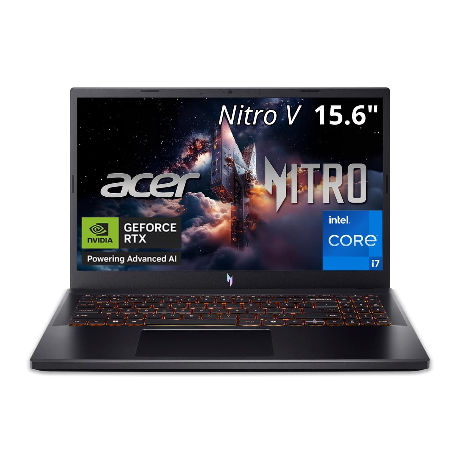 Acer Nitro V 15.6in Gaming Laptop ANV15-52-73D8 Black