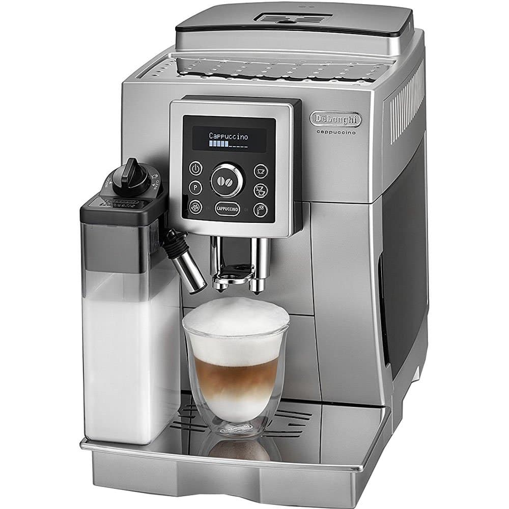 De'Longhi ECAM23460S Digital Super Automatic Machine with Lattecrema System, Silver