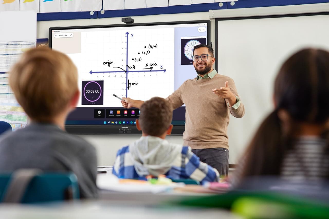 Promethean ActivPanel 10 Premium 65" High Specification Digital Whiteboard for Office or Classroom, 4K UHD, OS Flexible Device, Panel Included, 3 Year Onsite Support, view 7