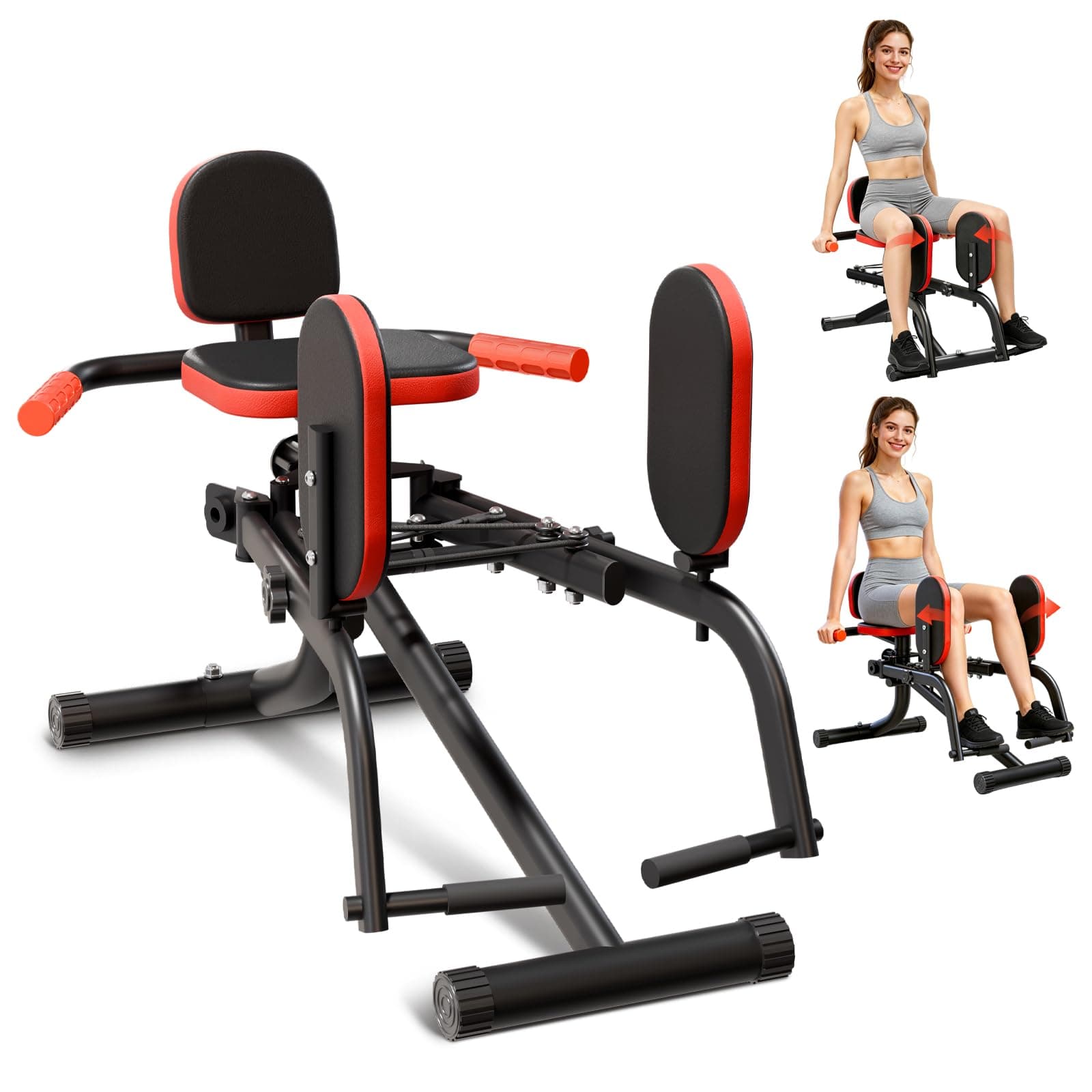 2 in 1 Hip Abductor & Adductor Machine, 20-120LBS Adjustable Resistance, TickClip Skip verdict