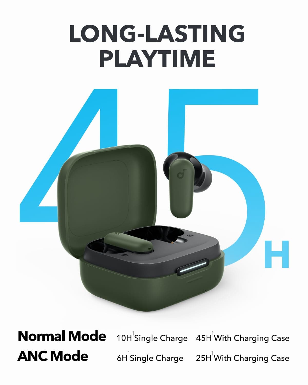 Soundcore P30i by Anker Noise Cancelling Earbuds, Hands-Free Viewing, view 4