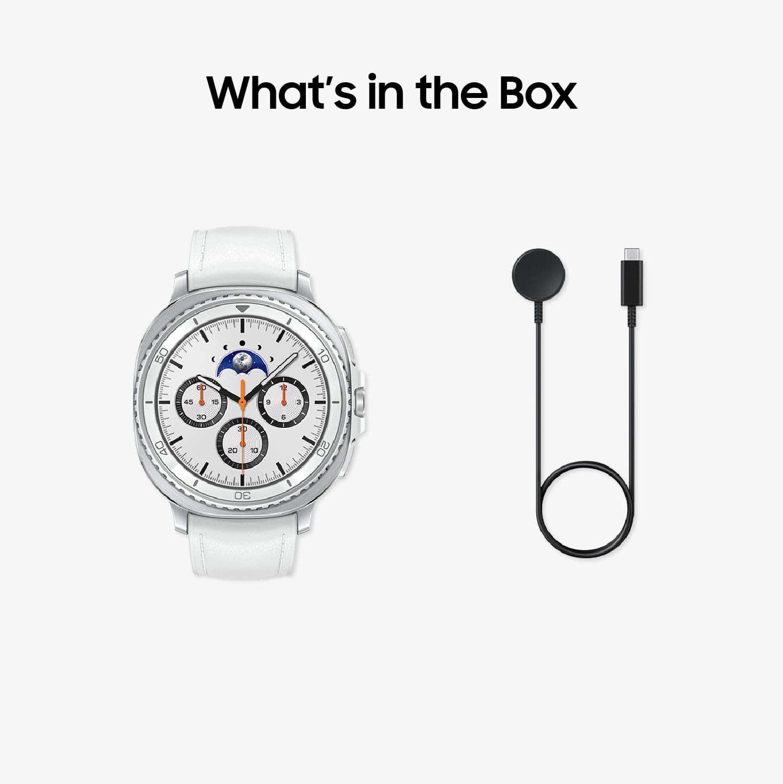Samsung Galaxy Watch 8 Classic (2025), White, 46mm, LTE Smartwatch, view 11
