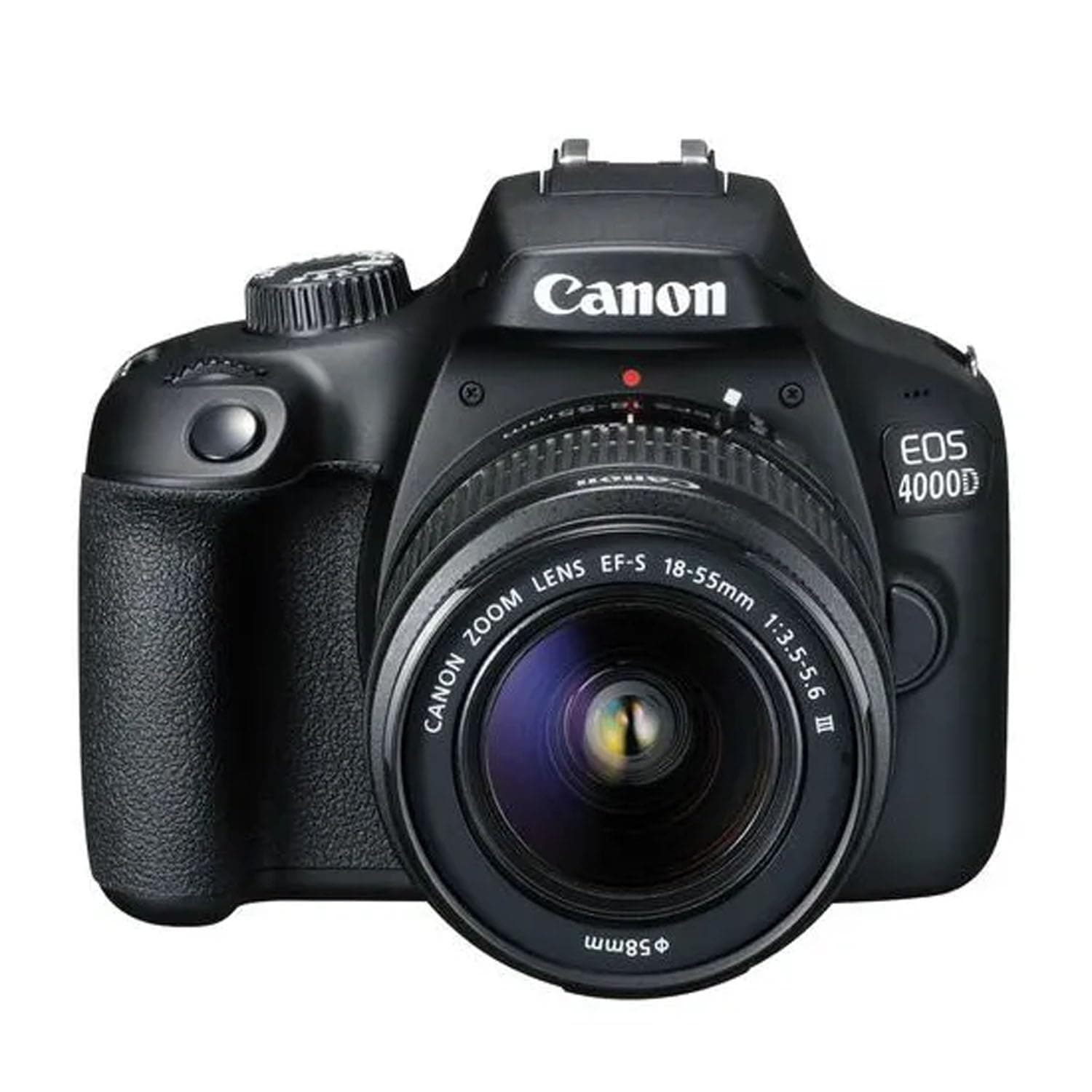 Canon EOS 4000D / Rebel T100 DSLR Camera with Canon EF-S 18-55mm F/3.5-5.6 DC III Zoom, EF 75-300mm f/4-5.6 III and 420-800mm f/8.3 HD Lens + 128 GB Memory + Filters + More (34pc Bundle) (Renewed), view 3
