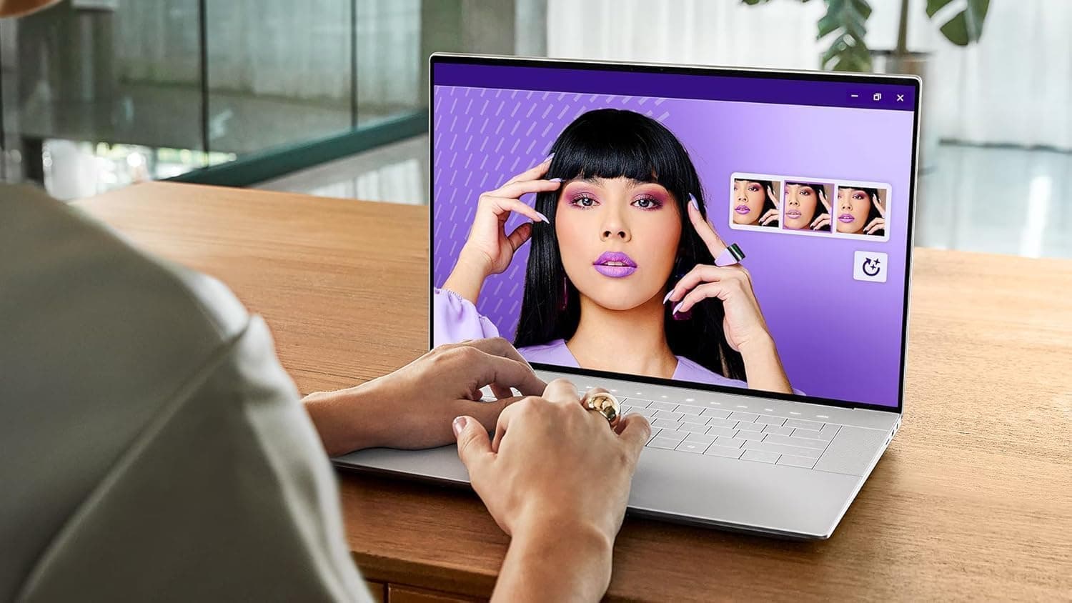 2025 New Dell XPS 16 (Premium 16) Flagship model | AI Laptop 16.3" OLED UHD+ (3840x2400) | Touch Screen | Intel Ultra 9 285H | NVIDIA Geforce RTX 5060 Graphics | Win 11 Pro | (32GB RAM 1TB SSD), view 8