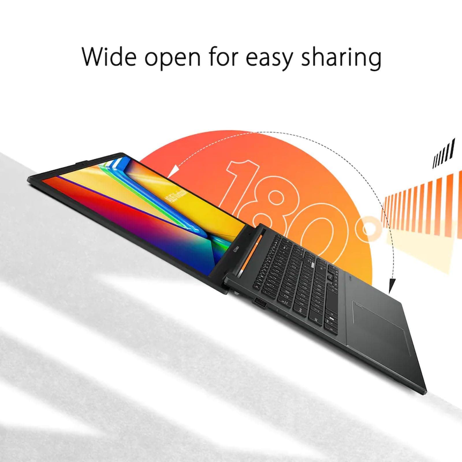ASUS Vivobook Go 15 Laptop, 15.6" FHD NanoEdge Display, Latest AMD Ryzen 5 CPU(Beat i7-10710U), 8GB RAM, 512GB PCIe SSD, Privacy Shutter, ErgoSense Keyboard, Windows 11 for Work & Study, view 7