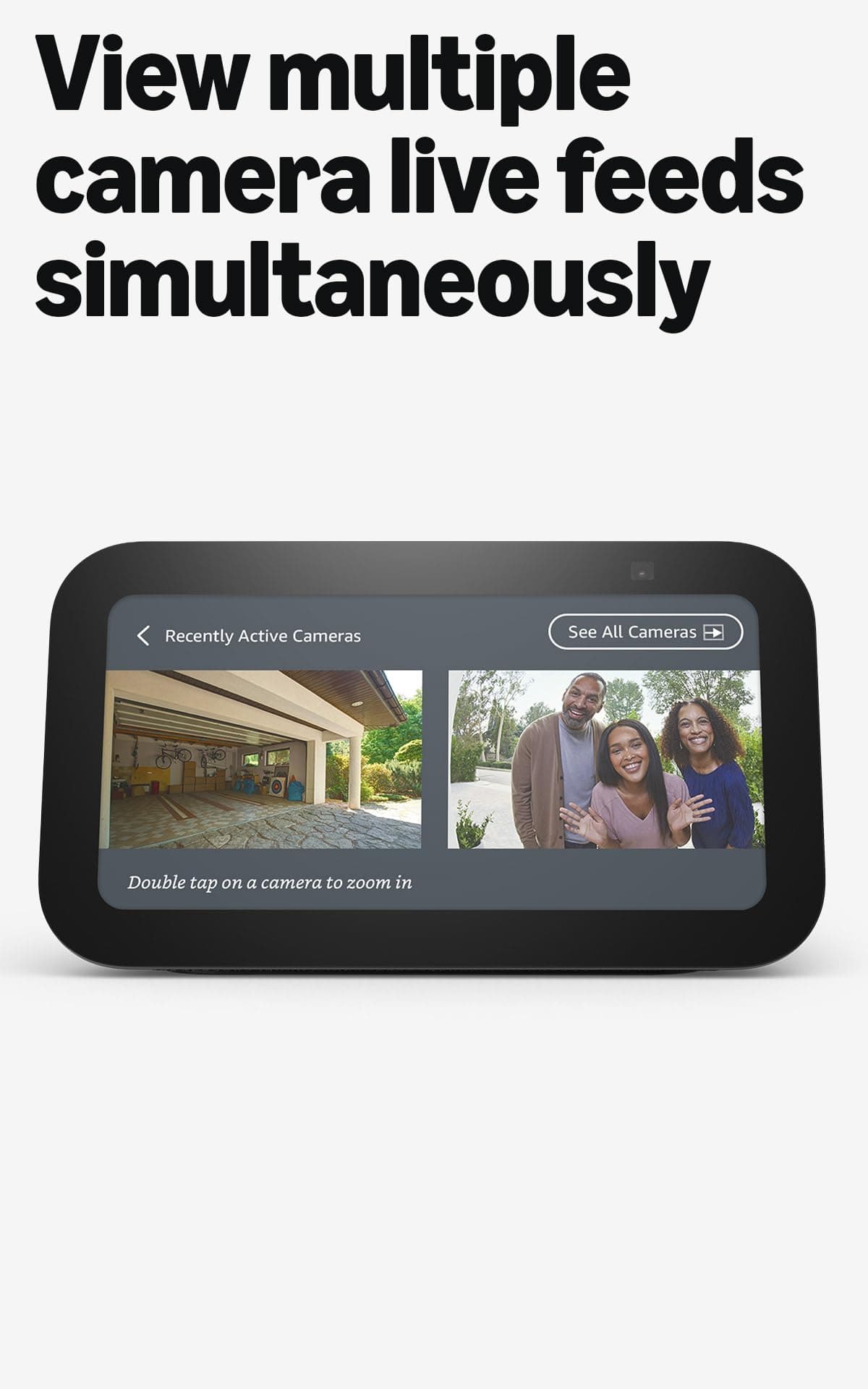 Amazon Echo Show 5 (newest model), Smart display, Designed for Alexa+, 2x the bass and clearer sound, Charcoal, view 6