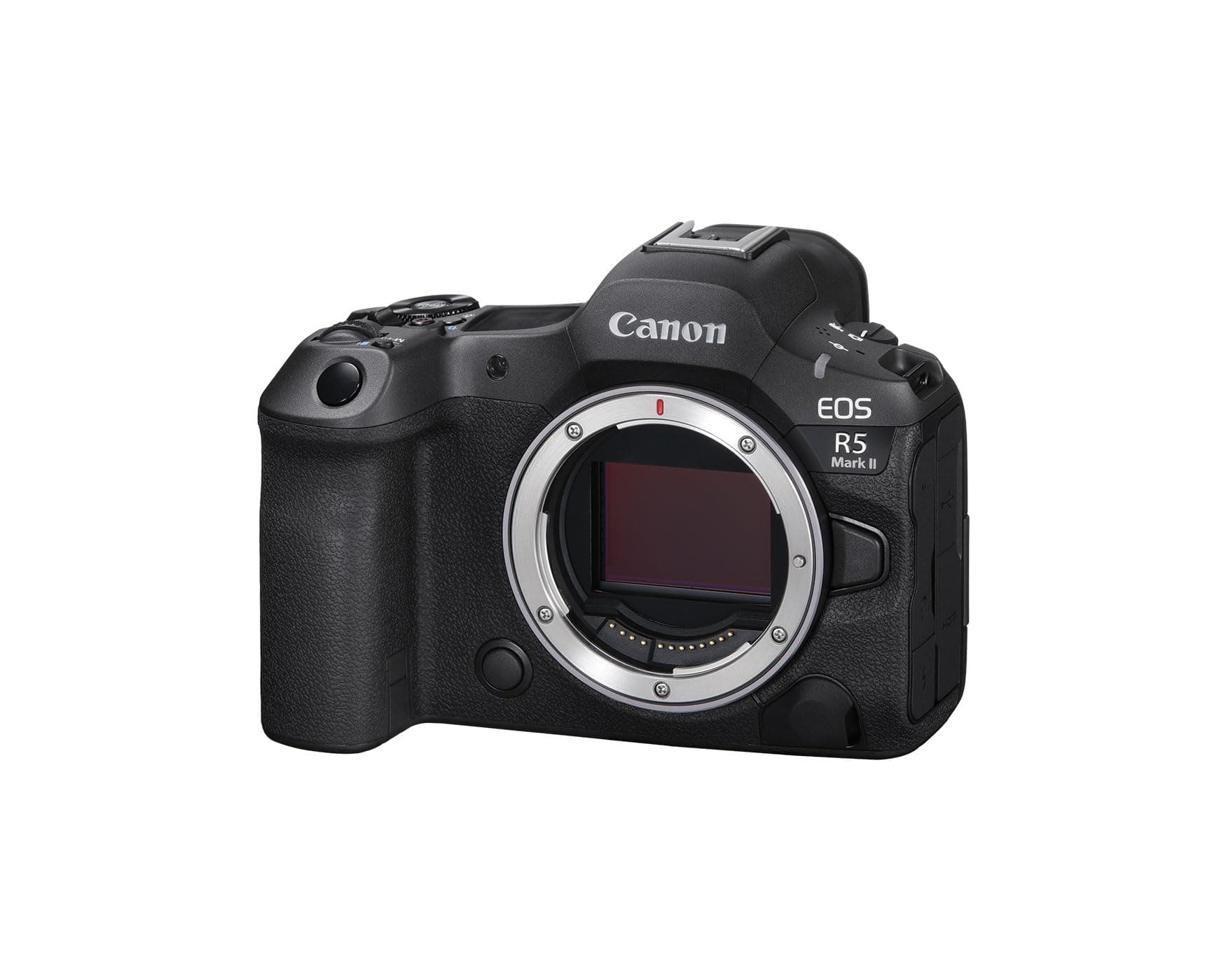 Canon EOS R5 Mark II Full Frame Mirrorless Camera Body, 45 Megapixel CMOS Sensor, 8K Video Recording, High Resolution, Dual Card Slots, Wi-Fi, Bluetooth, Professional Photography & Videography, Black, view 2