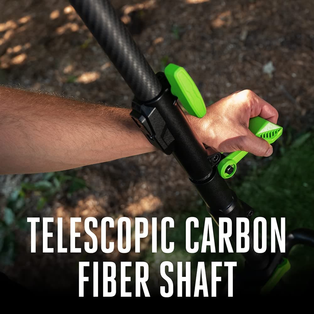 EGO Power+ Pole Saw for Tree Trimming, Cordless Electric Pole Saw with Telescopic LED Cut Line Indicator, Includes 56V 2.5Ah Battery and Charger - PS1001, view 5