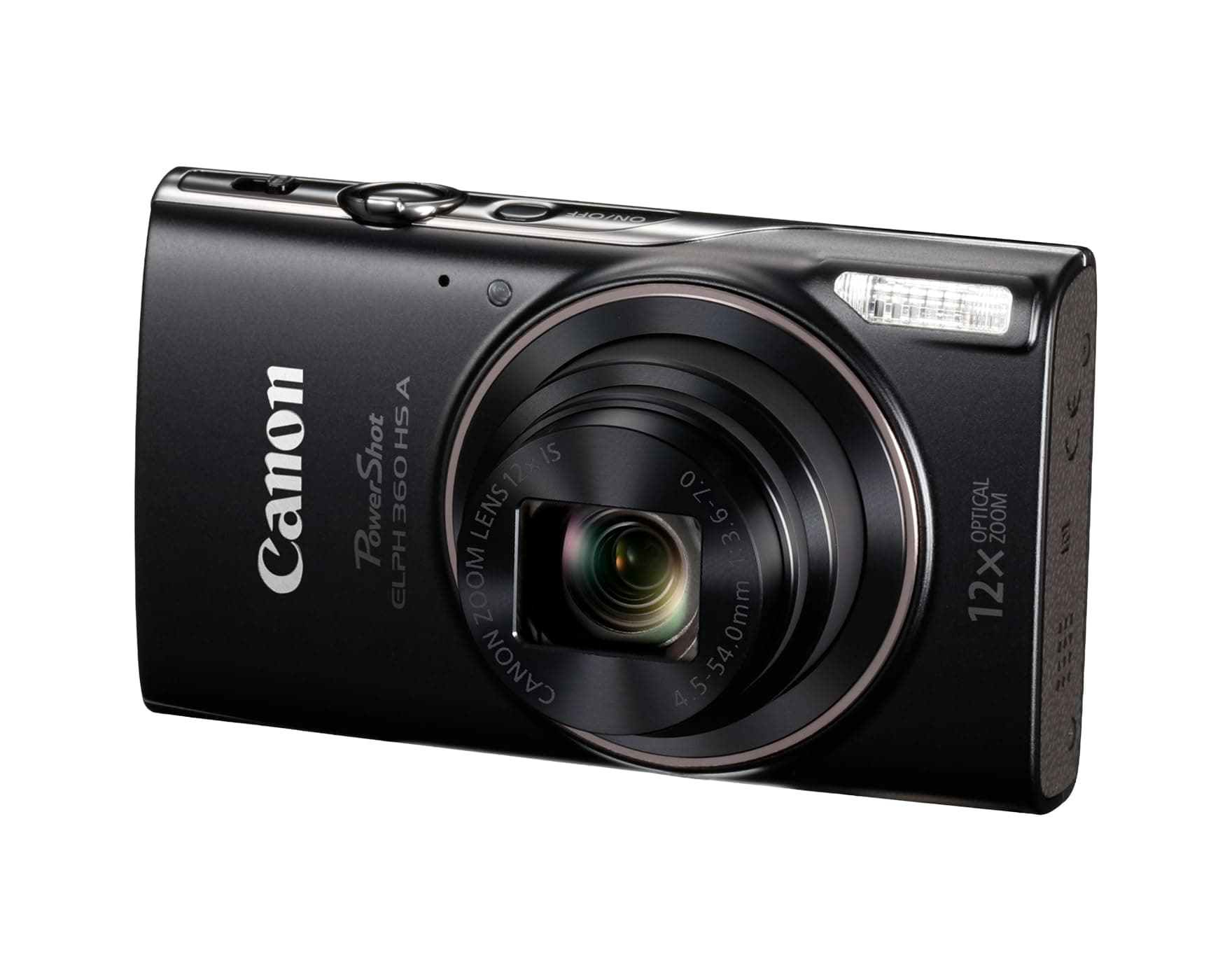 Canon PowerShot ELPH 360 HS A Black, view 7